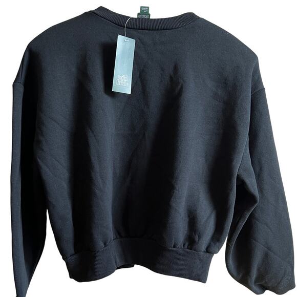 wild fable Tops - Wild Fable Women's Black Long Sleeve Crewneck Sweatshirt - Size Medium - NWT